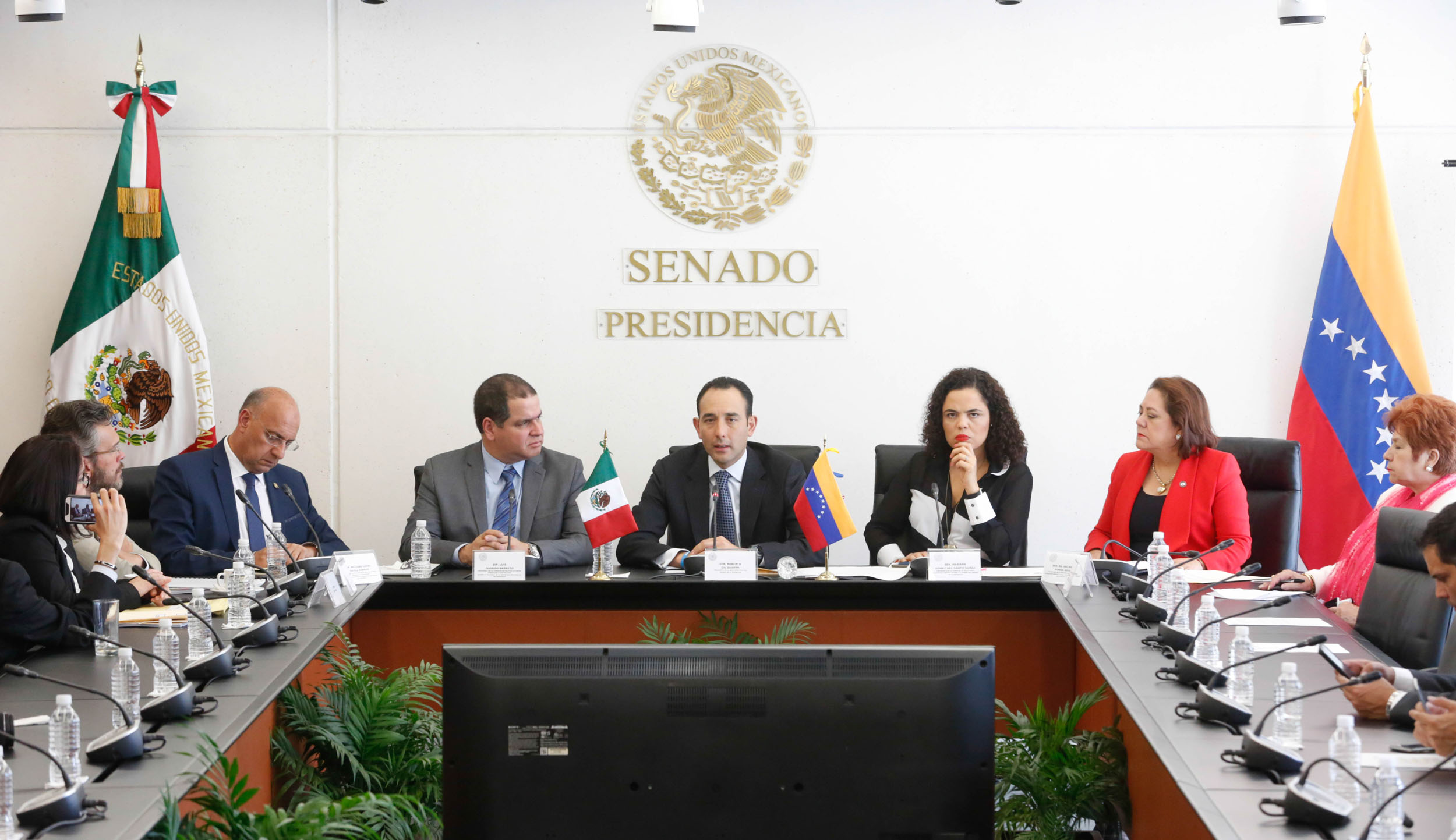 Reunión Con Integrantes De La Comisión Permanente De Política Exterior ...